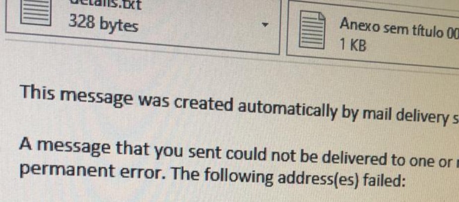 >Erro ao enviar emails  Domain example.com has exceeded the max defers and failures per hour